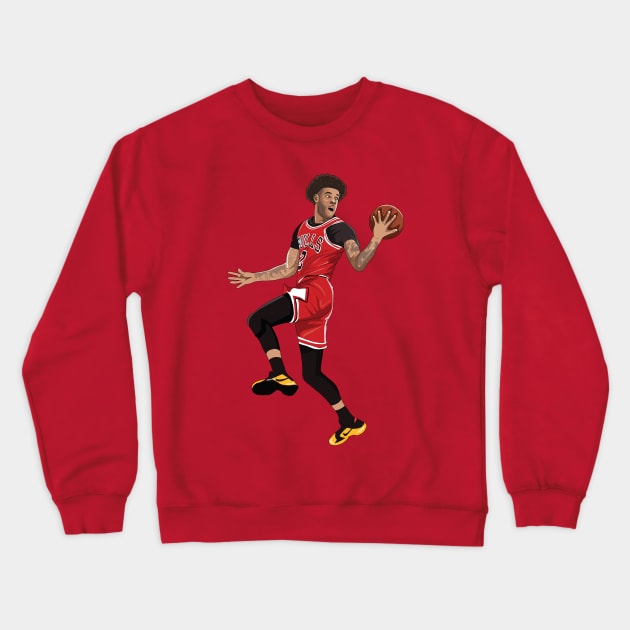 Lonzo Ball Crewneck Sweatshirt by xavierjfong